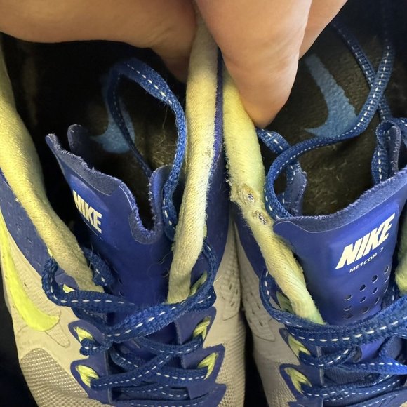 Womens Nike Metcon 2 Gray Blue Athletic Crossfit Training Shoes Sneakers Size 9 - Picture 7 of 7